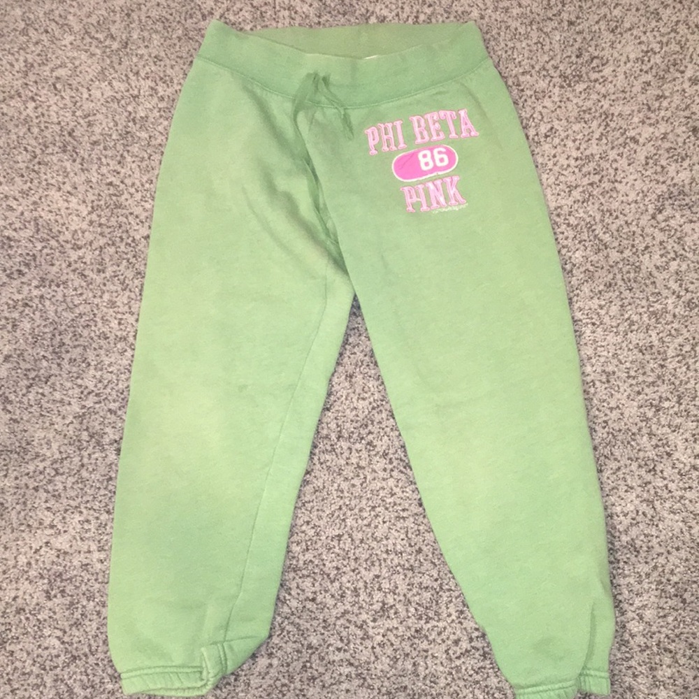 Victorias secret pink Phi beta sweats